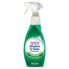 Tesco Window & Glass Cleaning Spray 750Ml