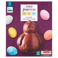 Tesco Free From Cluckie The Chocolate Chick 100G