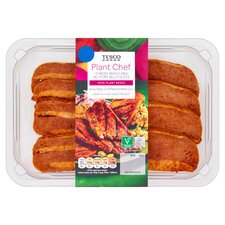 Tesco Plant Chef 4 Smokey Maple Bbq No-Pork Belly Slices 215G