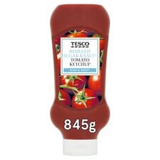 Tesco Reduced Sugar & Salt Ketchup 845G