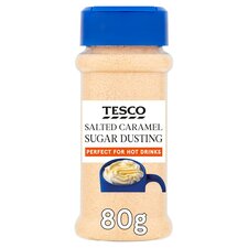 Tesco Salted Caramel Sugar Dusting 80G