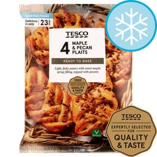 Tesco 4 Maple & Pecan Plaits 350G