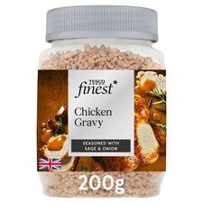 Tesco Finest British Chicken Sage & Onion Gravy Granules 200G