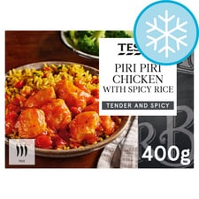 Tesco Piri Piri Chicken With Spicy Rice 400G