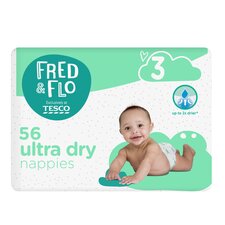 Fred & Flo Easy Fit Pants Size 5+ 36 Pack - Tesco Groceries