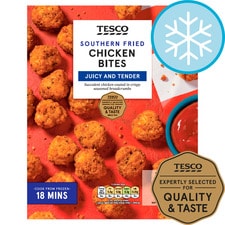 Tesco Southern Fried Chicken Bites 500G