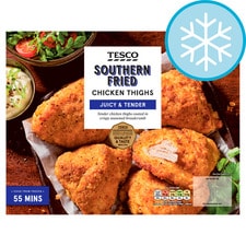 Tesco Southern Fried Chicken Thighs 700G