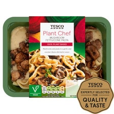 Tesco Plant Chef Mushroom Fettuccine Pasta 400G