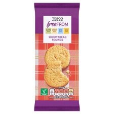 Tesco Free From Shortbread 160G