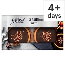 Tesco Finest 2 Millionaires Tarts 150G