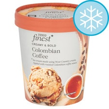 Tesco Finest Colombian Coffee Ice Cream 480Ml