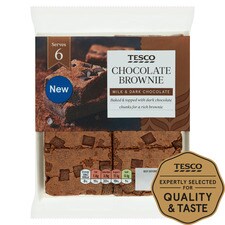 Tesco Chocolate Brownie 240G