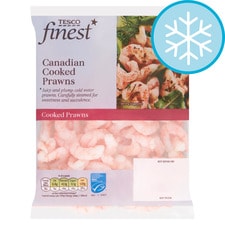 Tesco Finest Canadian Cooked Prawns 225G