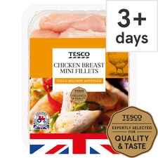 Tesco Mini Chicken Fillets 650G