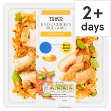 Tesco Katsu Chicken Rice Bowl 300G