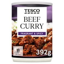 Tesco Beef Curry 392G