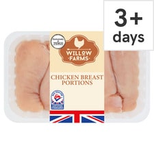 Willow Farm Chicken Breast Portions 900G -1.2Kg