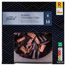 Tesco Finest Belgian Chocolate Cake