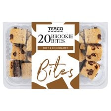 Tesco Brookie Bites 20 Pack