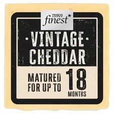 Tesco Finest Vintage Cheddar 200G