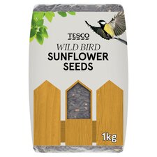 Tesco Wild Bird Sunflower Seeds 1Kg