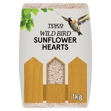 Tesco Wild Bird Sunflower Hearts 1Kg