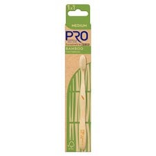 Pro Formula Bamboo Toothbrush Medium