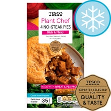 Tesco Plant Chef No Steak Pie 568G