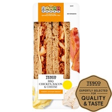 Tesco Bbq Chicken, Bacon & Cheese Sandwich