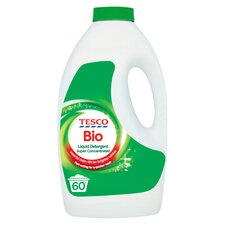 Tesco Biological Liquid Detergent Super Concentrated 1.8L 60W