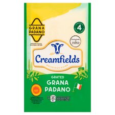 Creamfields Grated Grana Padano 100G