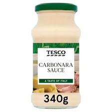 Tesco Carbonara Sauce 340G