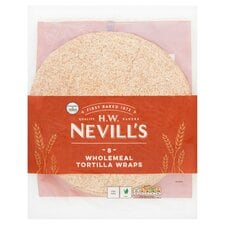 H.W Nevills 8 Wholemeal Tortilla Wrap