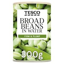 Tesco Broad Beans In Water 300G