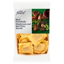 Tesco Finest Beef Mushroom & Red Wine Ravioli 250G