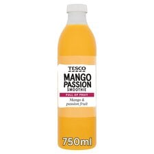 Tesco Mango Passion Fruit Smoothie 750Ml