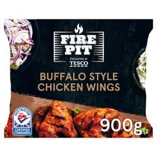 Tesco Fire Pit Buffalo Style Chicken Wings 900G