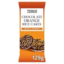 Tesco Chocolate Orange Rice Cakes 129G