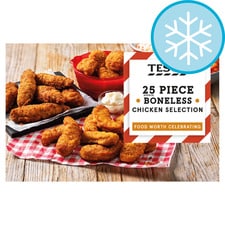 Tesco 25 Boneless Chicken Selection 560G