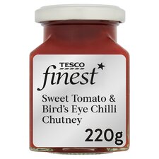 Tesco Finest Sweet Tomato & Birds Eye Chilli Chutney 220G