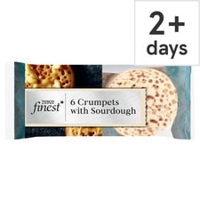 Tesco Finest 6 Sourdough Crumpets