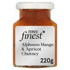 Tesco Finest Mango Apricot & Coriander Chutney 220G