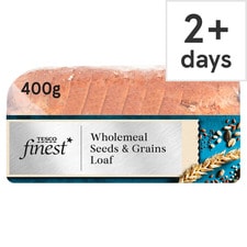 Tesco Finest Wholemeal Seeds And Grains Bread 400G