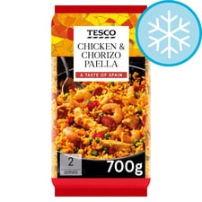 Tesco Chicken & Chorizo Paella 700G