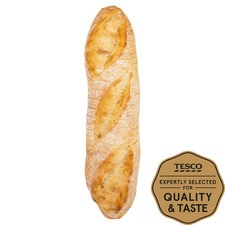 Tesco White Stone Baked Baguette