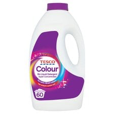 Tesco Colour Liquid Detergent Super Concentrated 1.8L 60W