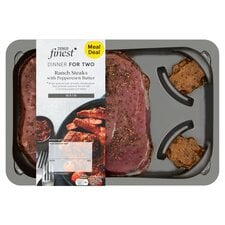 Tesco Finest Dine In Ranch Steaks with Peppercorn Melt 303g