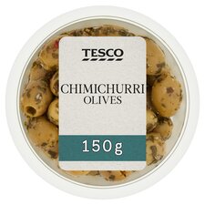 Tesco Chimmichurri Olives 150G