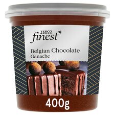 Tesco Finest Belgian Chocolate Ganache 400G