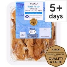 Tesco Smoked Mackerel Flakes 120G